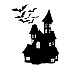 Free Images : silhouette, house, halloween, bats, spooky, scary, haunted,  ghosts, night, holiday, horror, evil, creepy, celebration, dark, seasonal,  poster, fear, black and white, monochrome photography, fictional character,  tree, clip art, illustration,